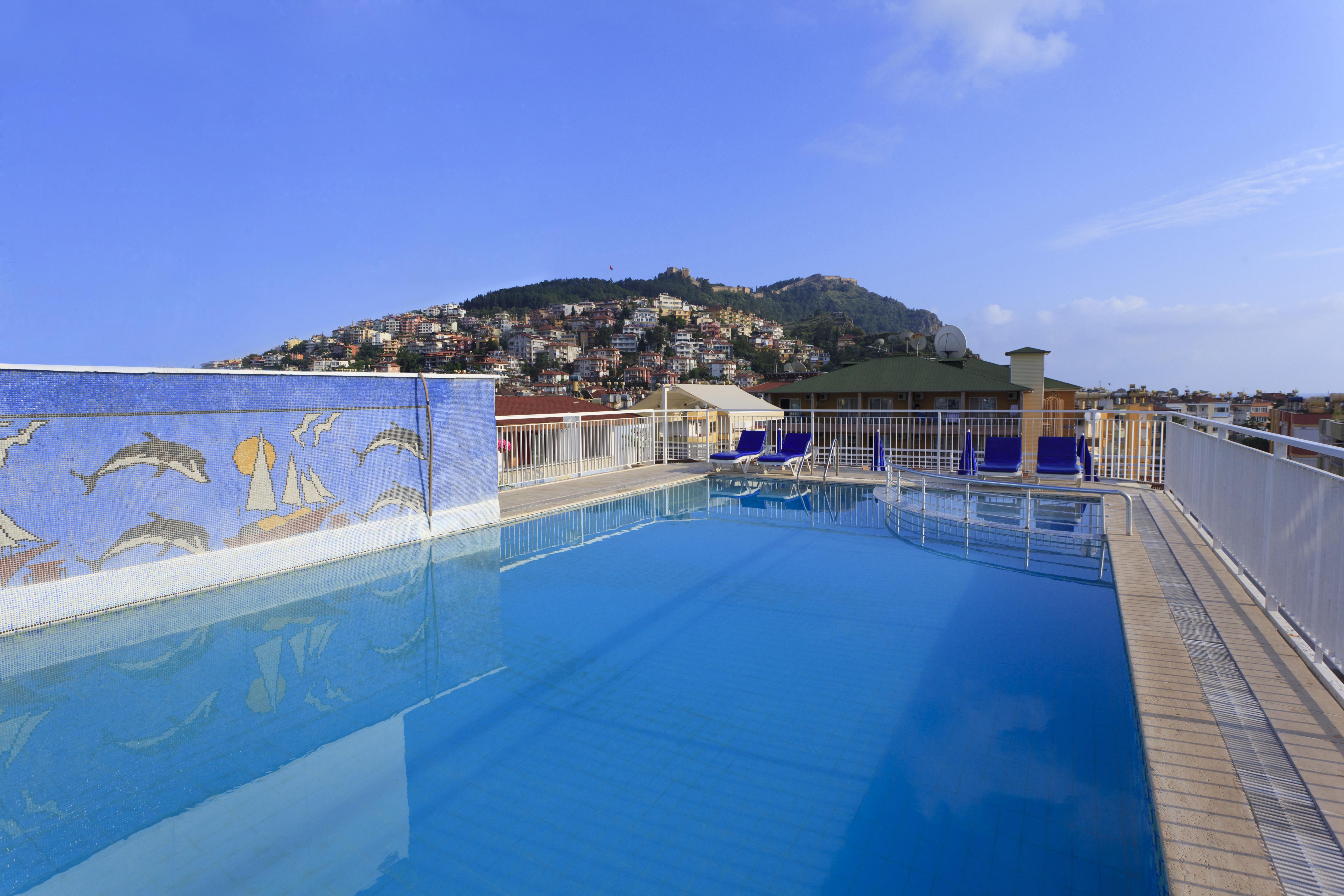 Kleopatra Aytur Apart Hotel Alanya Exterior photo